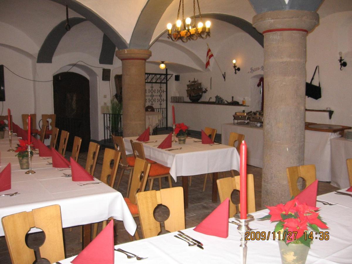 Alte Poststation Goldener Hirsch Hotel Emskirchen ภายนอก รูปภาพ